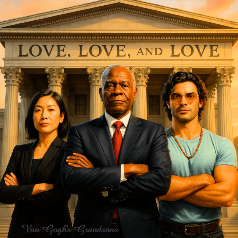 Van Gogh's Grandsons Cover Art Example