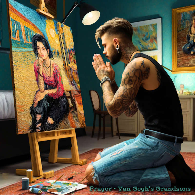 Van Gogh's Grandsons Cover Art Example