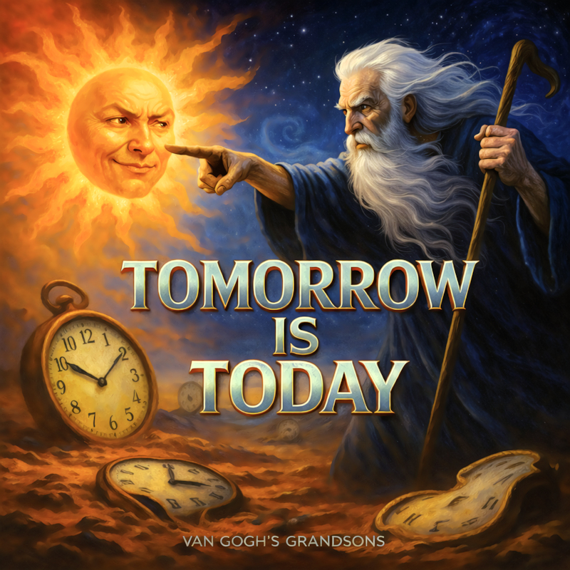 Van Gogh's Grandsons Cover Art Example